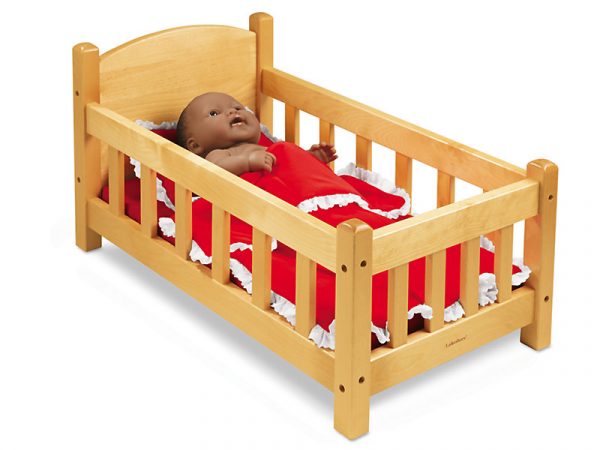 Lakeshore Hardwood Doll Crib